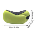 Twist Travel Pillow Travel Healthcare Memory Foam Neck Cervical Airplane Pillow Neck Cushion Memory Foam U-Shaped Pillow