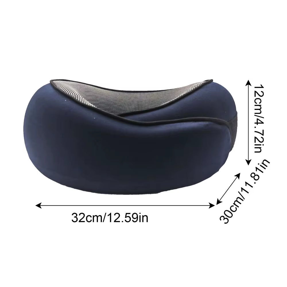 Twist Travel Pillow Travel Healthcare Memory Foam Neck Cervical Airplane Pillow Neck Cushion Memory Foam U-Shaped Pillow