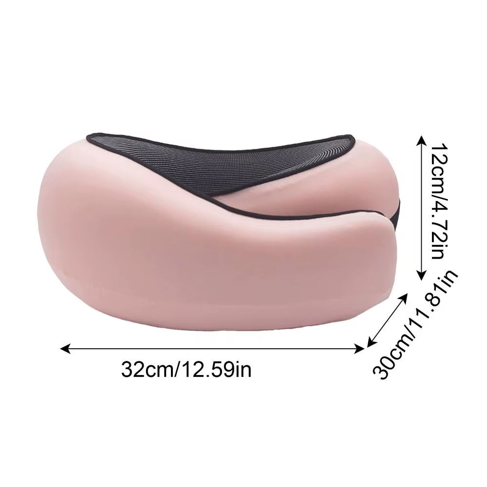 Twist Travel Pillow Travel Healthcare Memory Foam Neck Cervical Airplane Pillow Neck Cushion Memory Foam U-Shaped Pillow