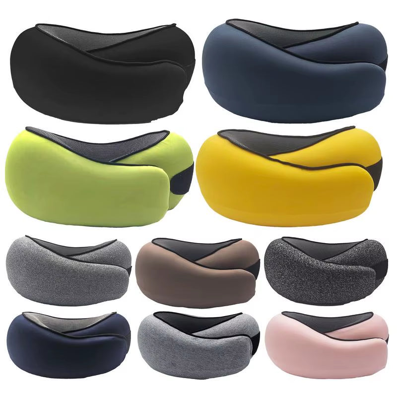 Twist Travel Pillow Travel Healthcare Memory Foam Neck Cervical Airplane Pillow Neck Cushion Memory Foam U-Shaped Pillow