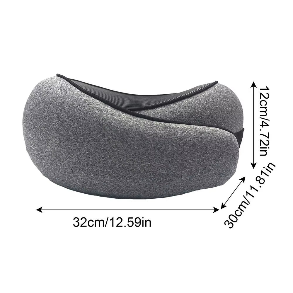 Twist Travel Pillow Travel Healthcare Memory Foam Neck Cervical Airplane Pillow Neck Cushion Memory Foam U-Shaped Pillow