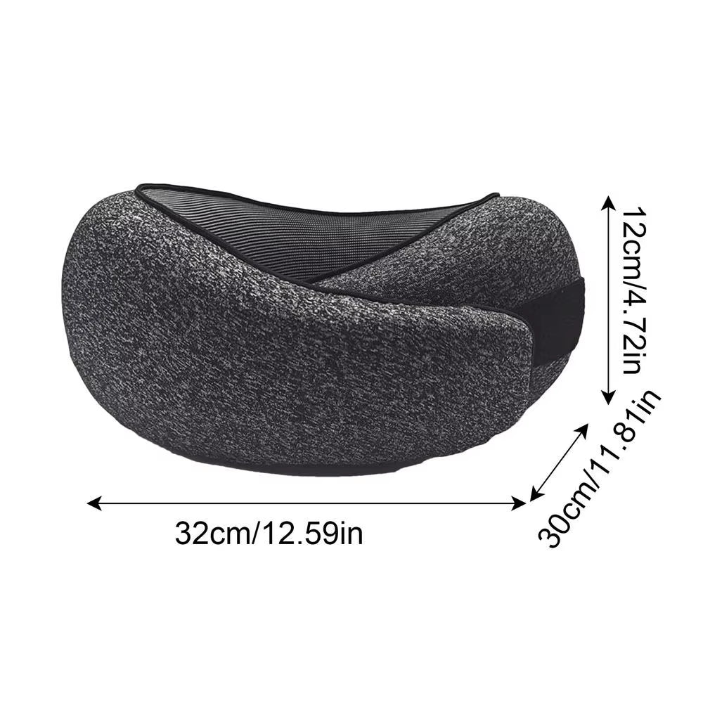 Twist Travel Pillow Travel Healthcare Memory Foam Neck Cervical Airplane Pillow Neck Cushion Memory Foam U-Shaped Pillow
