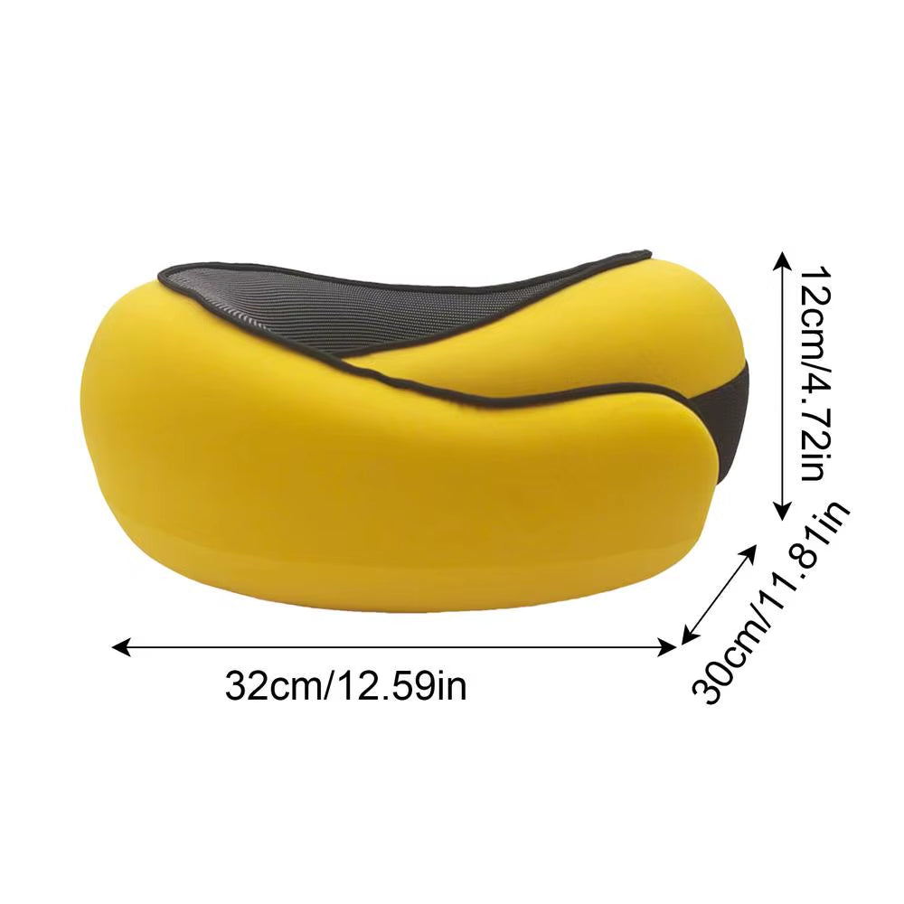 Twist Travel Pillow Travel Healthcare Memory Foam Neck Cervical Airplane Pillow Neck Cushion Memory Foam U-Shaped Pillow