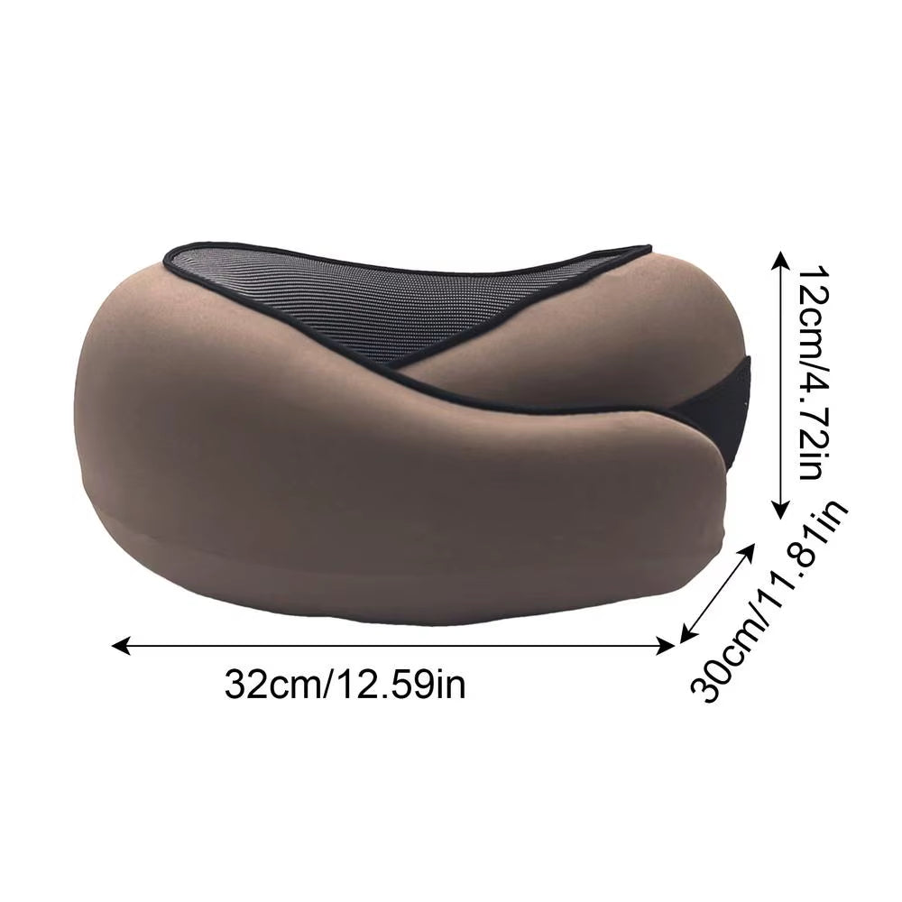 Twist Travel Pillow Travel Healthcare Memory Foam Neck Cervical Airplane Pillow Neck Cushion Memory Foam U-Shaped Pillow