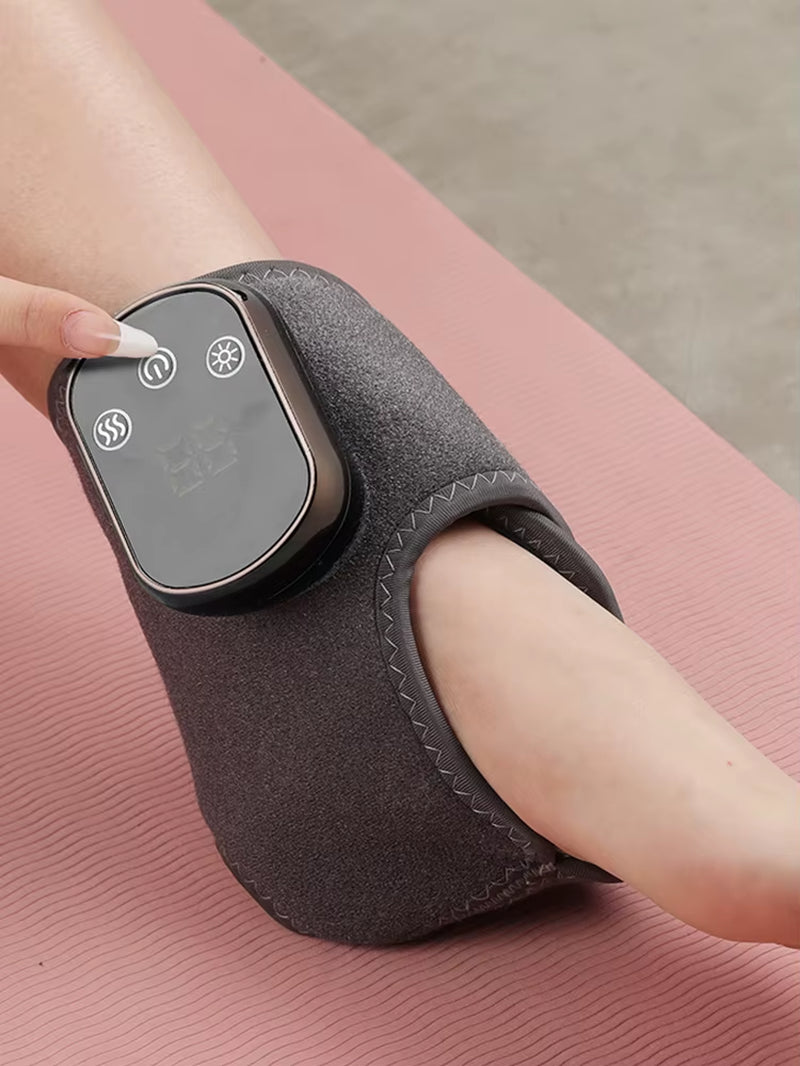 Foot Revive Massager with 3 Vibration Mode 5 Heat Level for Achilles Tendinitis and Plantar Fasciitis