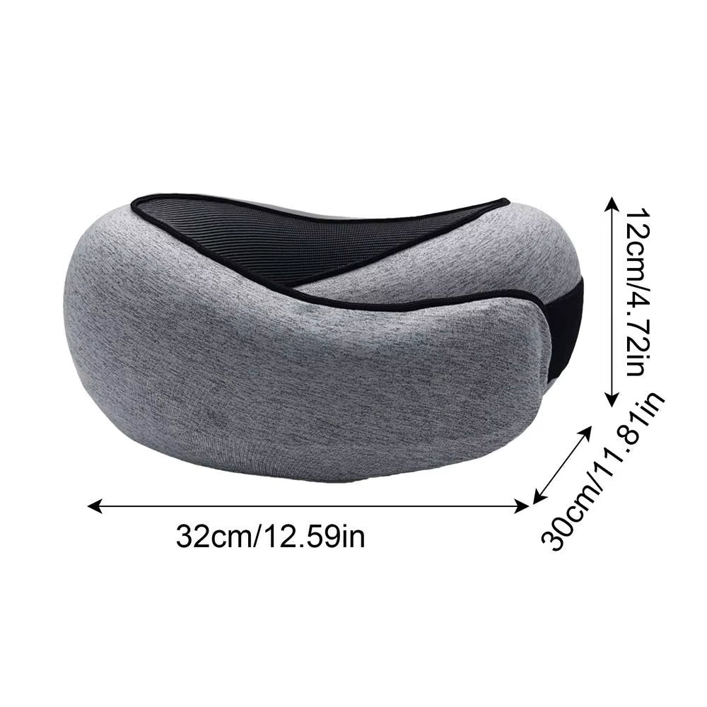 Twist Travel Pillow Travel Healthcare Memory Foam Neck Cervical Airplane Pillow Neck Cushion Memory Foam U-Shaped Pillow
