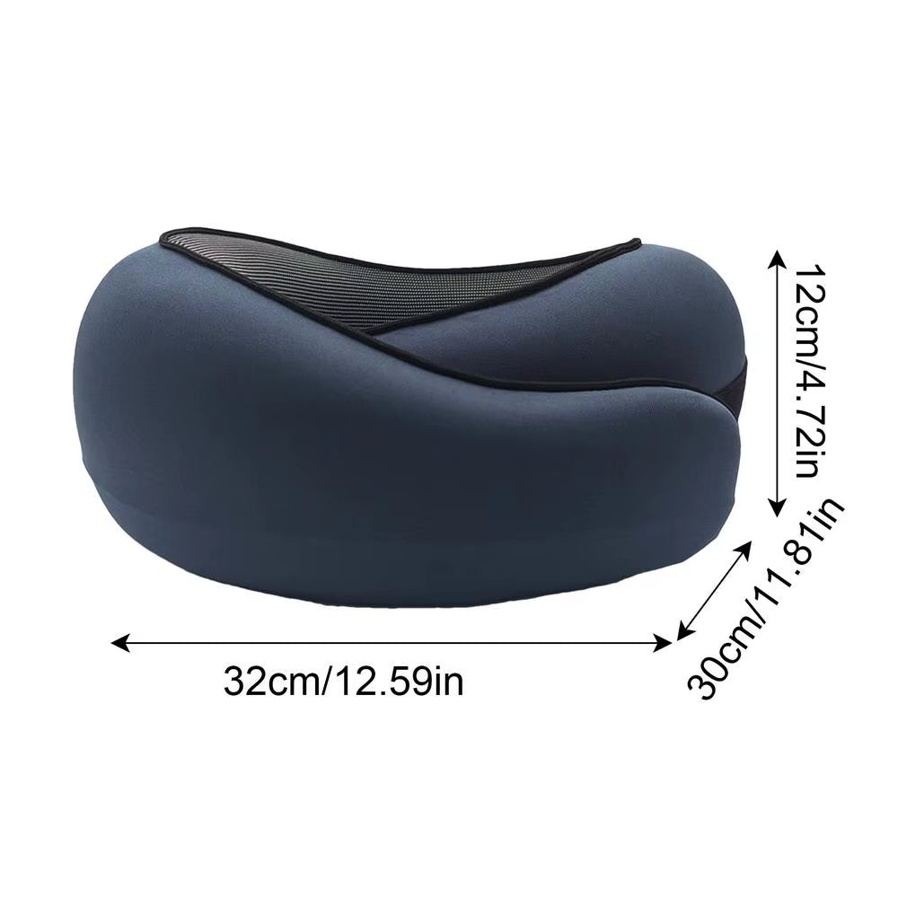 Twist Travel Pillow Travel Healthcare Memory Foam Neck Cervical Airplane Pillow Neck Cushion Memory Foam U-Shaped Pillow